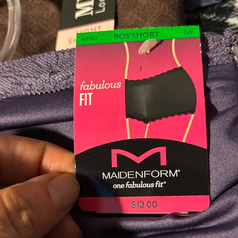 Maidenform Black Boyshorts for Kids